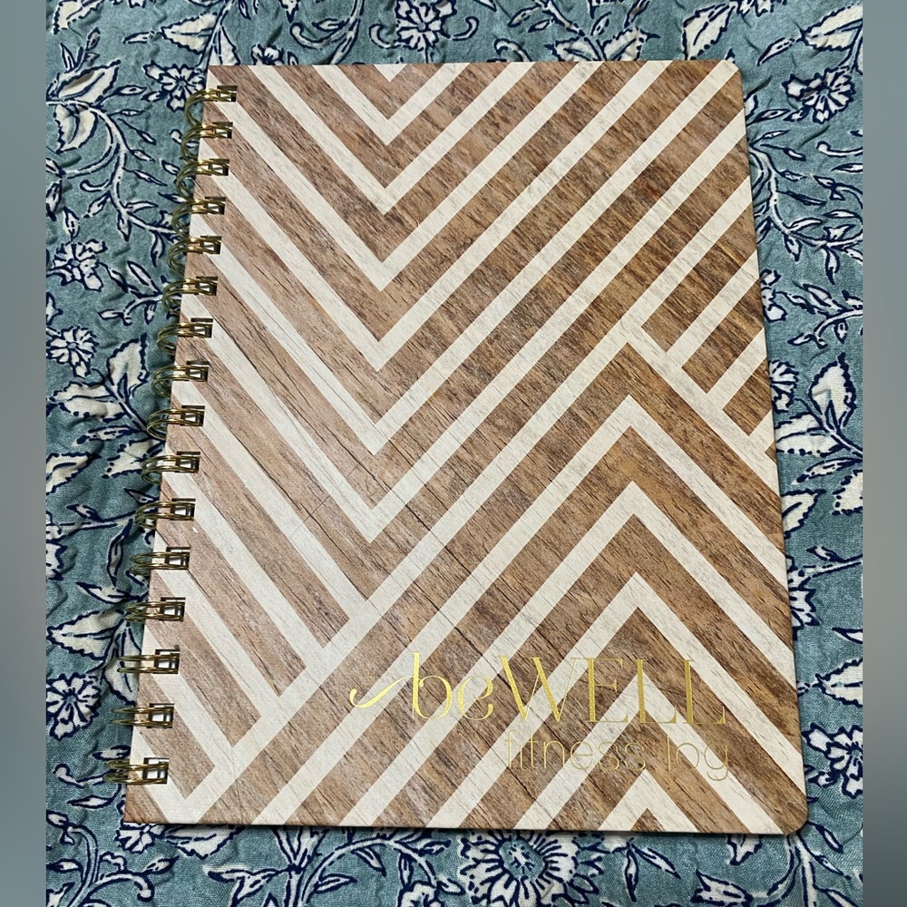 Inkwell Press Fitness, workout, nutrition workbook/notebook. Goal setting.